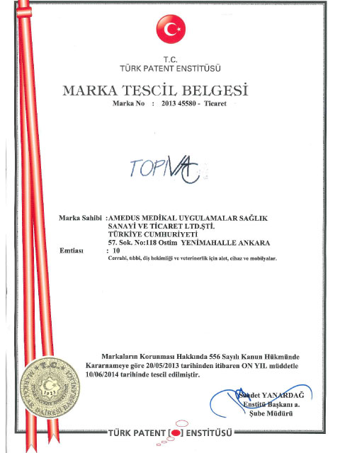 TopiVAC Trademark Registration