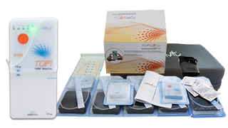 Topi A100 Mobile Disposable CLASSIC NPWT Vacuum Assisted Wound Care Therapy Device and Dressing Set